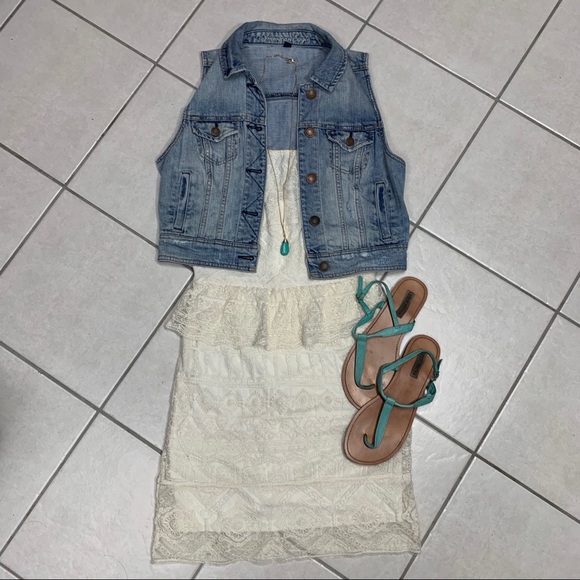 AMERICAN EAGLE Peplum Dress - Picture 6 of 6